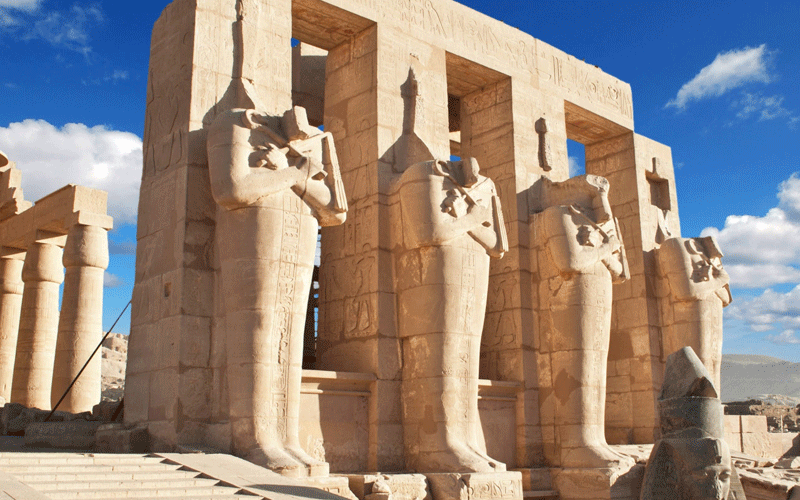   The Ramesseum 